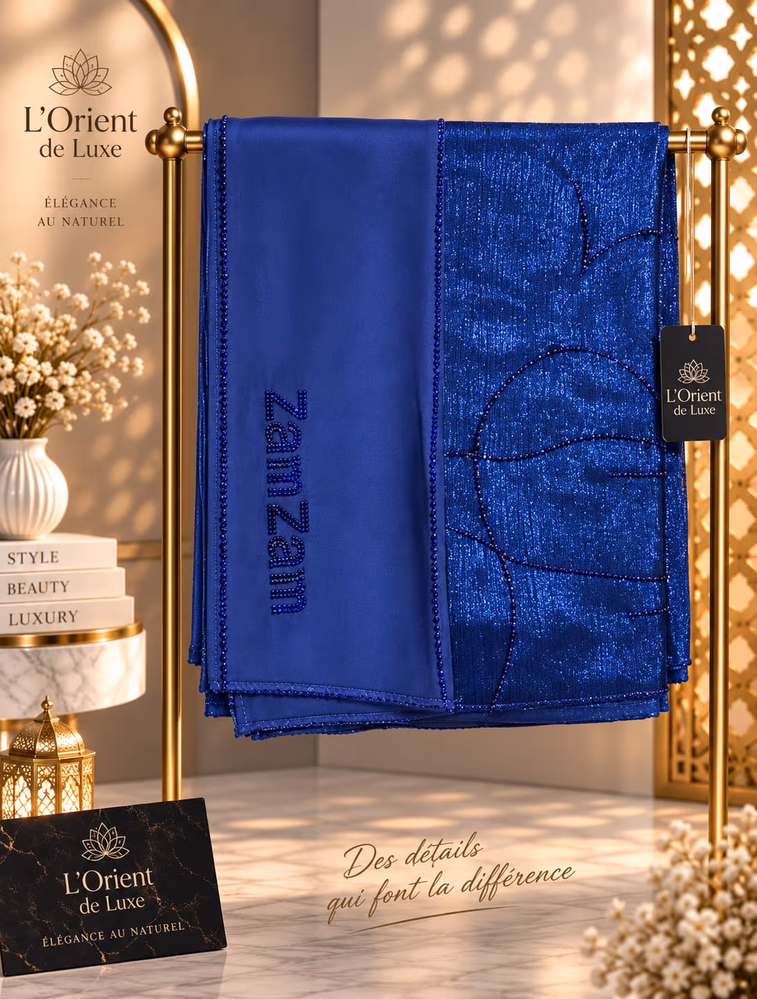 Foulard en organza